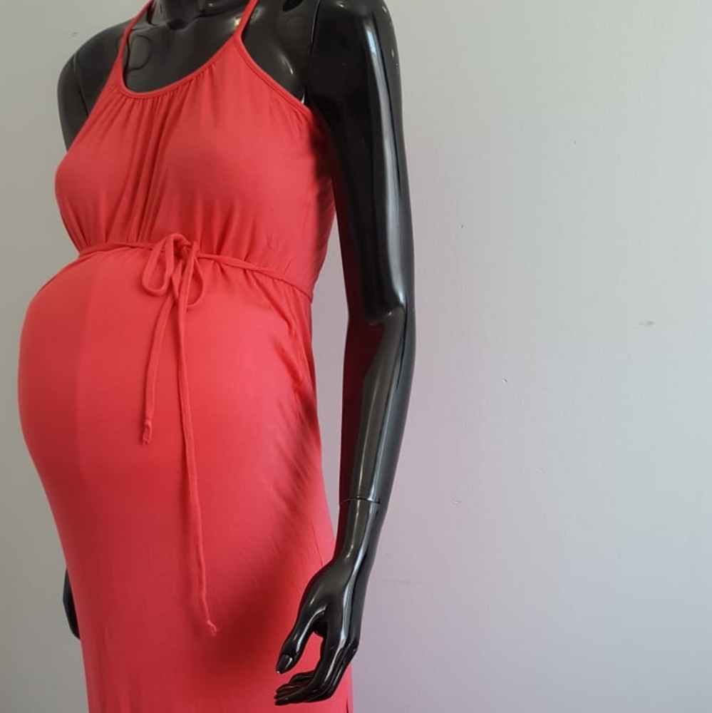 Thyme Long Maternity Dress Size XXS,M (H)